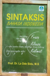 Image of Sintaksis Bahasa Indonesia